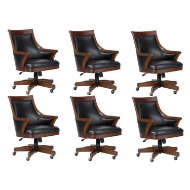 Set of Six (6) or Eight (8) Bonavista Cushioned Chairs by Howard Miller